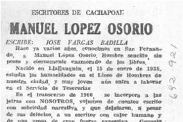 Manuel López Osorio