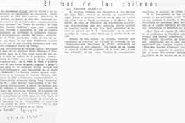 El mar de los chilenos