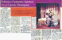 Polémico fantasma aparece en el Camilo Henríquez : [entrevista]