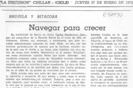 Navegar para crecer