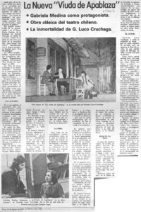 La nueva "viuda de Apablaza".