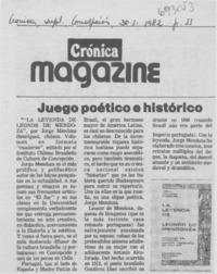 La leyenda de Leonor de Mendoza".