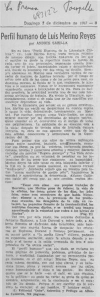 Perfil humano de Luis Merino Reyes