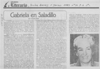 Gabriela en Saladillo