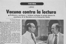 Vacuna contra la lectura