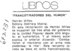 Fracotiradores del humor