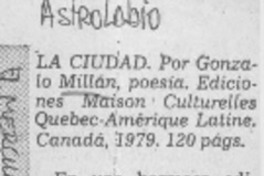 La Ciudad.