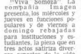 Viva somoza.
