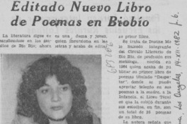 Editado nuevo libro de poemas en Biobío.