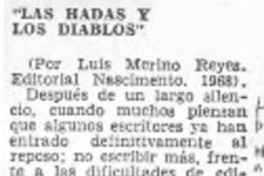 Las hadas y los diablos
