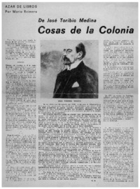 Cosas de la colonia
