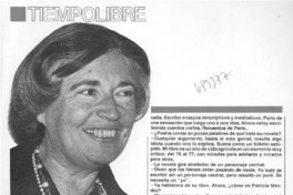 Patricia Méndez : [entrevista]