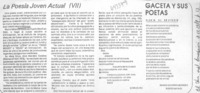 La poesía joven actual (VII)
