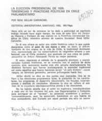 La elección presidencial de 1920