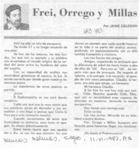 Frei, Orrego y Millas