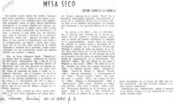 Mesa Seco