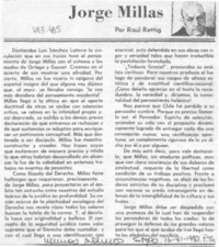 Jorge Millas