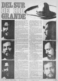 Del sur de río grande: [entrevista]