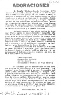 Adoraciones