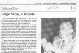 Jorge Millas, fiósofo
