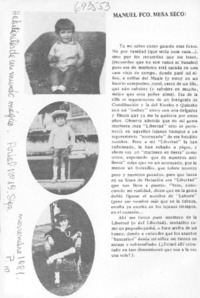 Manuel Fco. Mesa Seco:.