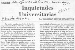 Inquietudes universitarias
