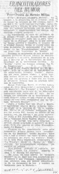 Francotiradores del humor.