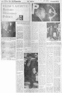 Elías Lafertte, retrato humano y político