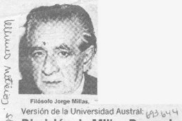 Dimisión de Millas depende de reunión con el Rector.