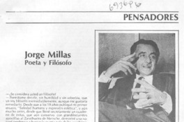 Jorge Millas : [entrevista]