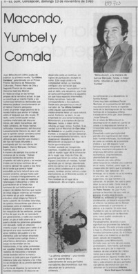 Macondo, Yumbel y Comala