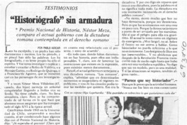 Historiógrafo" sin armadura