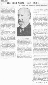 José Toribio Medina (1852-1930)