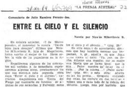 Entre el cielo y el silencio