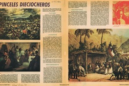 Pinceles dieciocheros.