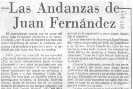 Las Andanzas de Juan Fernández.