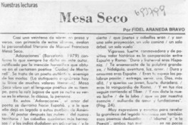 Mesa Seco
