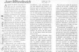 Juan Mihovilovich