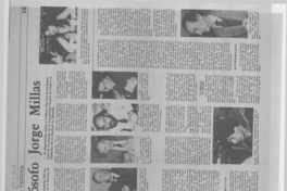 Murió filósofo Jorge Millas.