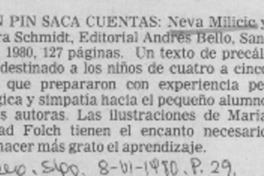 Pin pin saca cuentas.