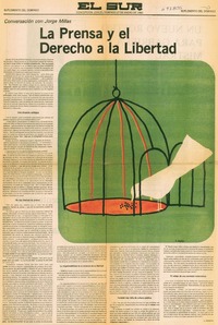 La prensa y el derecho a la libertad: [entrevista]