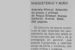 Magisterio y niño.