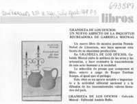 Grandeza de los oficios.