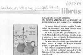 Grandeza de los oficios.