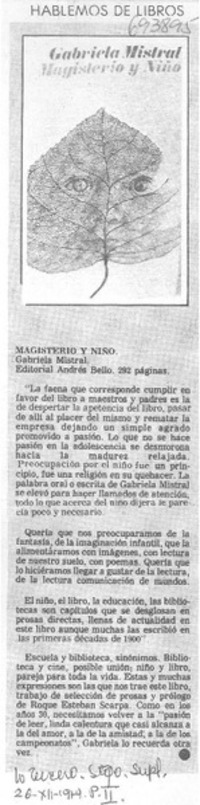 Magisterio y niño.