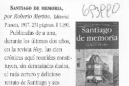 Santiago de memoria