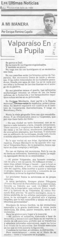 Valparaíso en la pupila