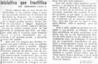 Iniciativa que fructifica