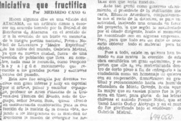 Iniciativa que fructifica