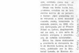 Gabriela Mistral, rebelde magnifica